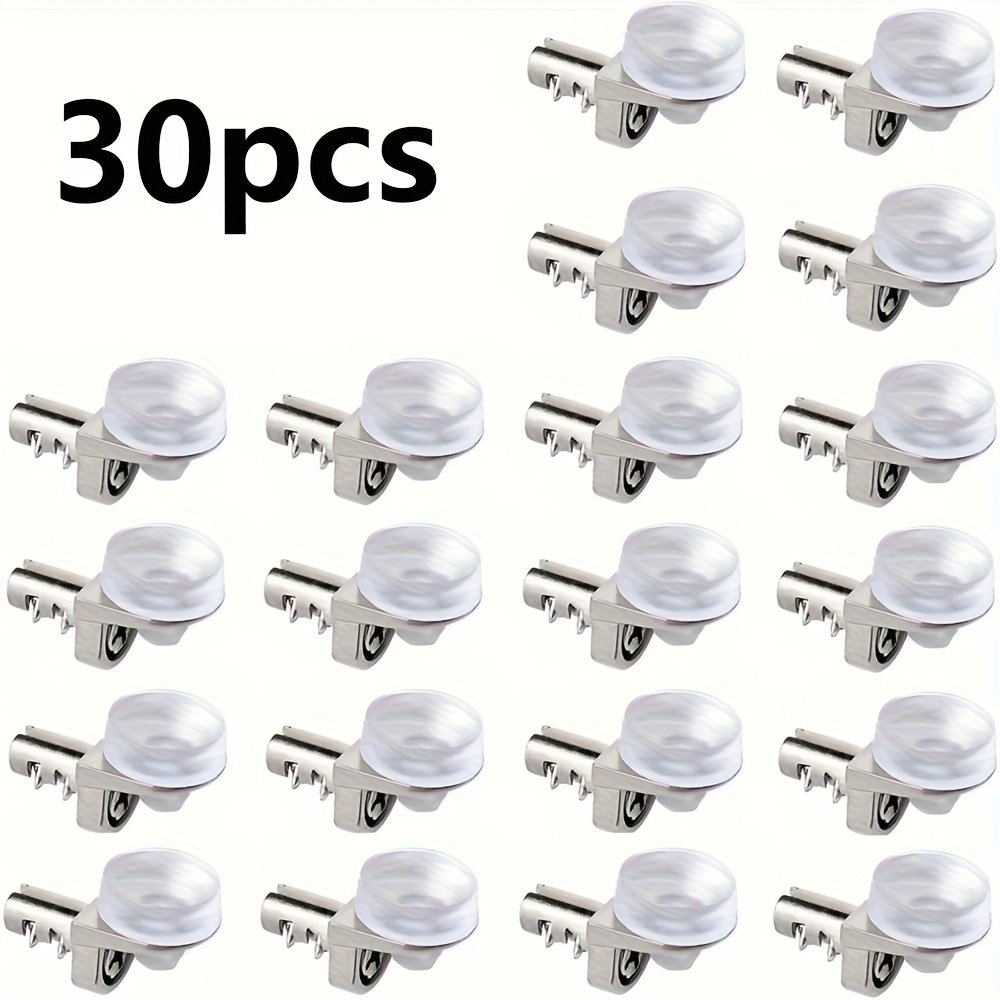 Shelf Peg Support - 22/30個の棚ペグ5mm棚サポートピンガラスキャビネット棚ブラケット本棚食器棚家具クローゼット用