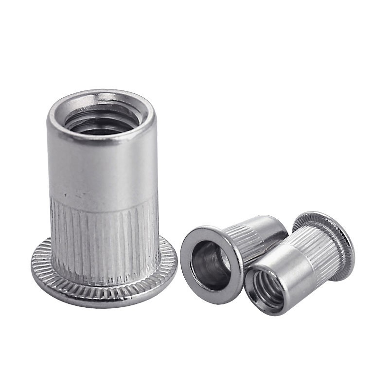 Furniture Hardware Threaded Inserts - 46個のM4ネジ付きインサートナット、耐腐食性があり、DIYハードウェアプロジェクトや家具組み立てに最適です。