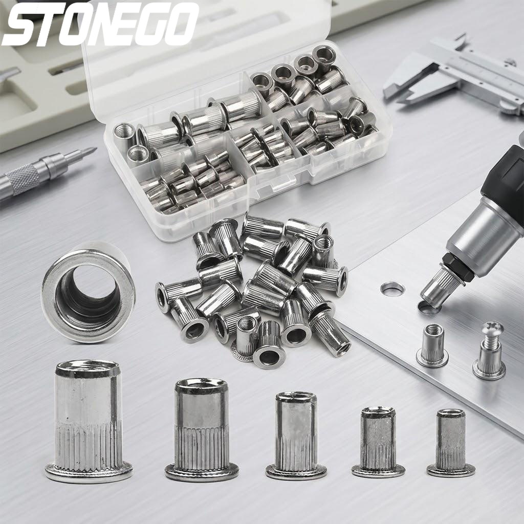 Furniture Hardware Threaded Inserts - ねじ込み式インサートナット リベットナットキット M3 M4 M5 M6
