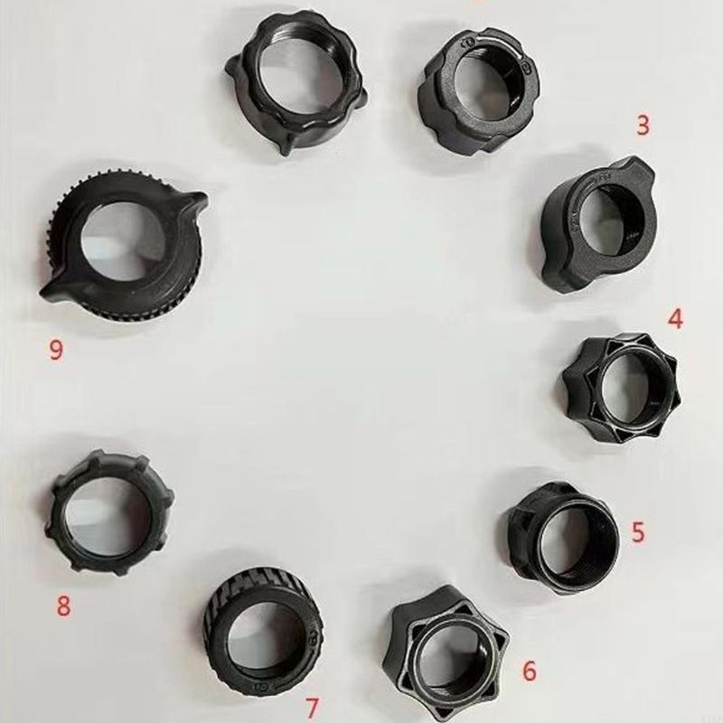 Cam Lock Nut - 17 ミリメートルボールジョイント締め付けナットプラスチックファスナーユニバーサル電話ホルダーカーマウントカメラアダプタ部分 K1KF