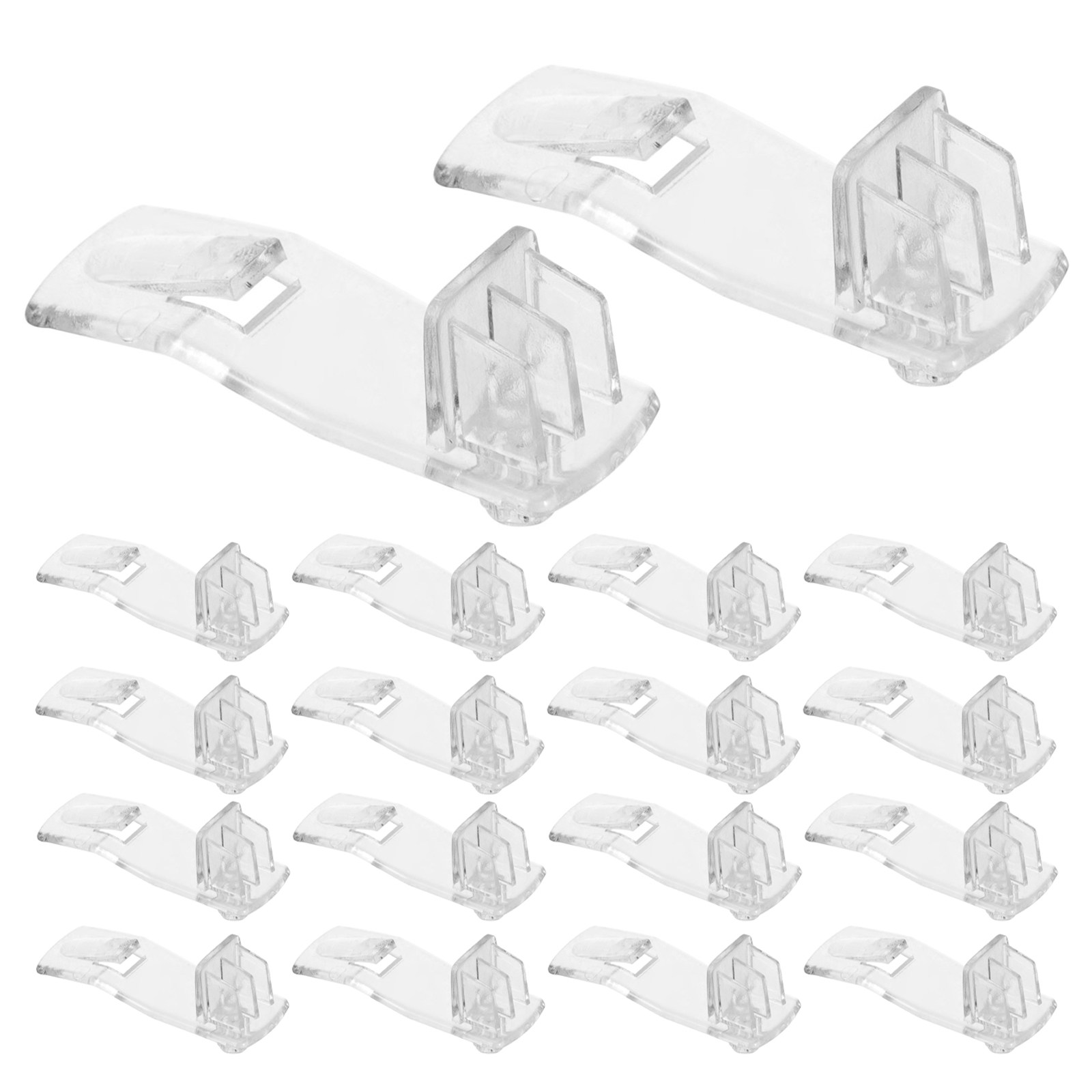 20個入り 透明棚受けペグ プラスチック製ロック式キャビネッ - Shelf Peg Support のレビューと価格