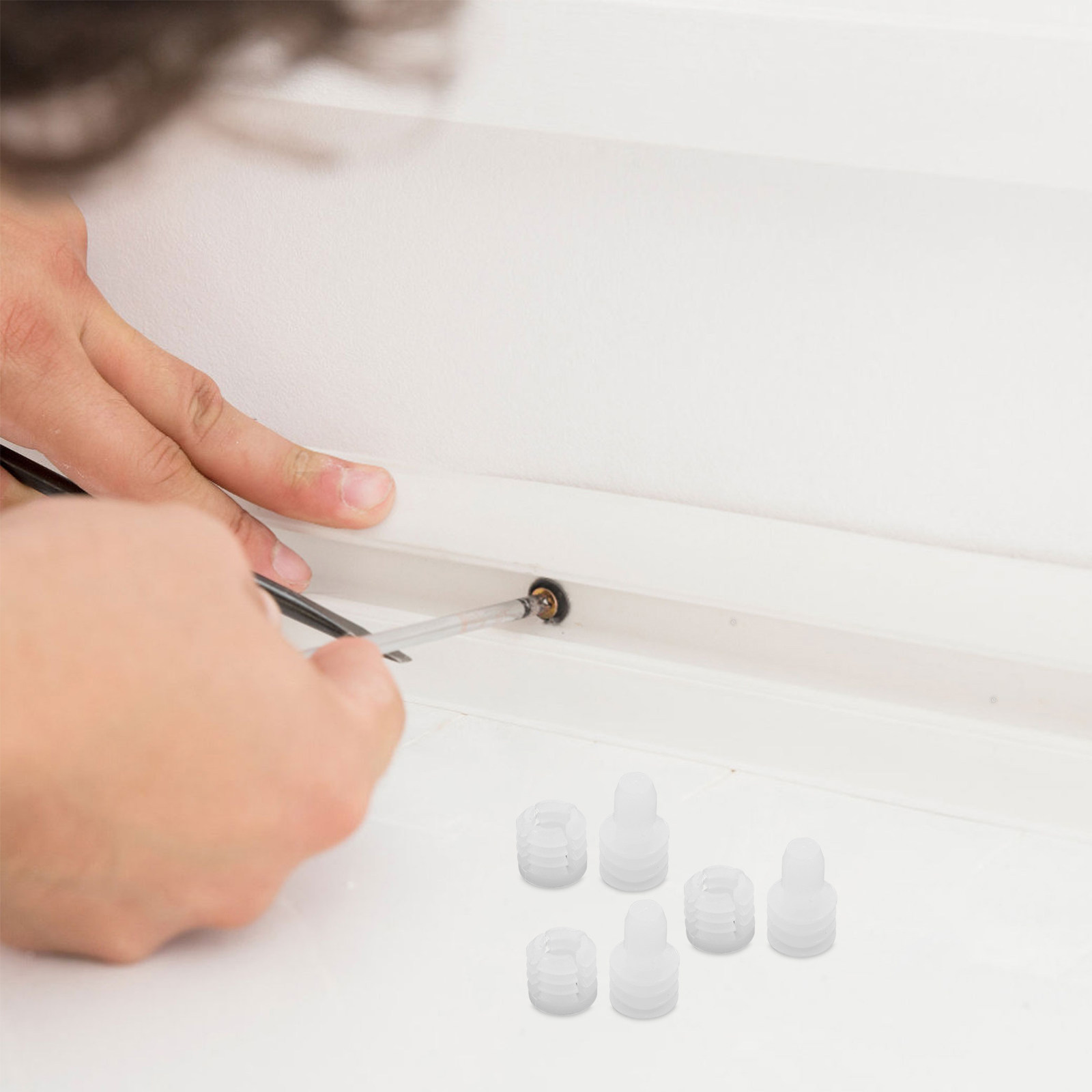 20個入りキャビネット用インサート、ダボ用プレインサートナッ - Furniture Hardware Threaded Inserts のレビューと価格