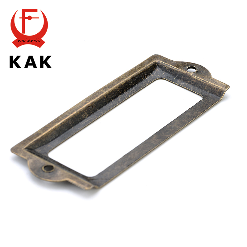Kak-真ちゅう製ハンドル付きアンティークスタイルのラベル, - Furniture Hardware Names のレビューと価格