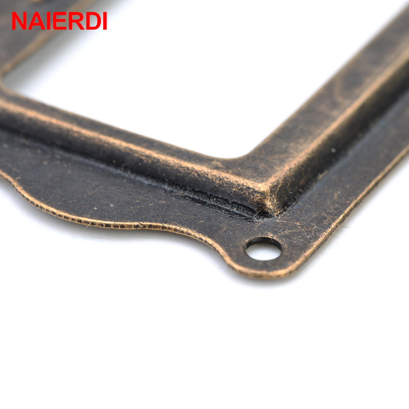 Naierdi-アンティーク真鍮ハンドル,10個,ラベルプル - Furniture Hardware Names のレビューと価格
