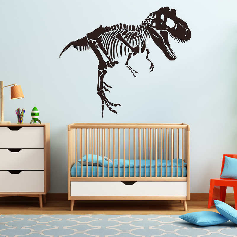 スケルトン T-レックス恐竜ウォールステッカービニール家の装 - Furniture Paradise & Hardware Ghaziabad のレビューと価格