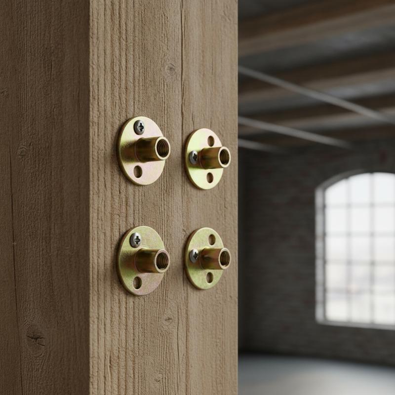 8/16個 M6 M8 M10 ブラッドホールTナット 炭素 - Furniture Hardware Threaded Inserts のレビューと価格