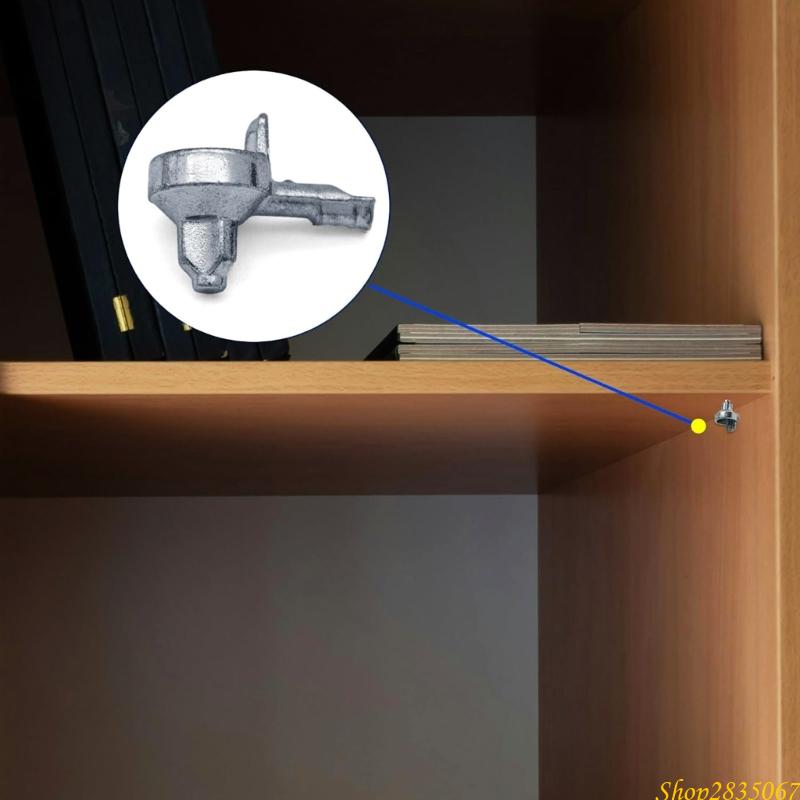 100 個亜鉛合金キャビネットペグキッチンキャビネット棚ペグ - Shelf Peg Support のレビューと価格