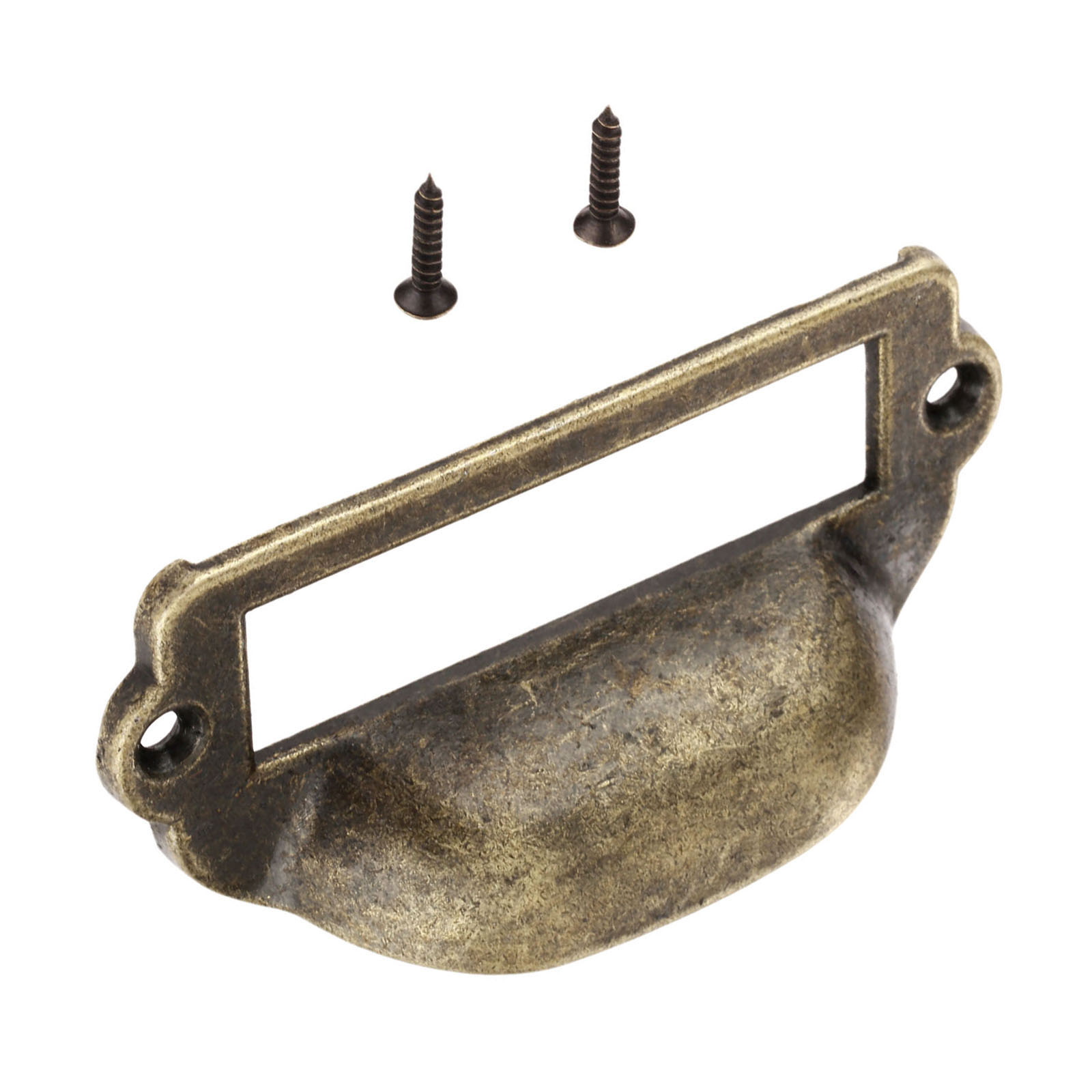 亜鉛合金アンティーク真鍮ラベル,82x40mm,ファイル名の - Furniture Hardware Names のレビューと価格