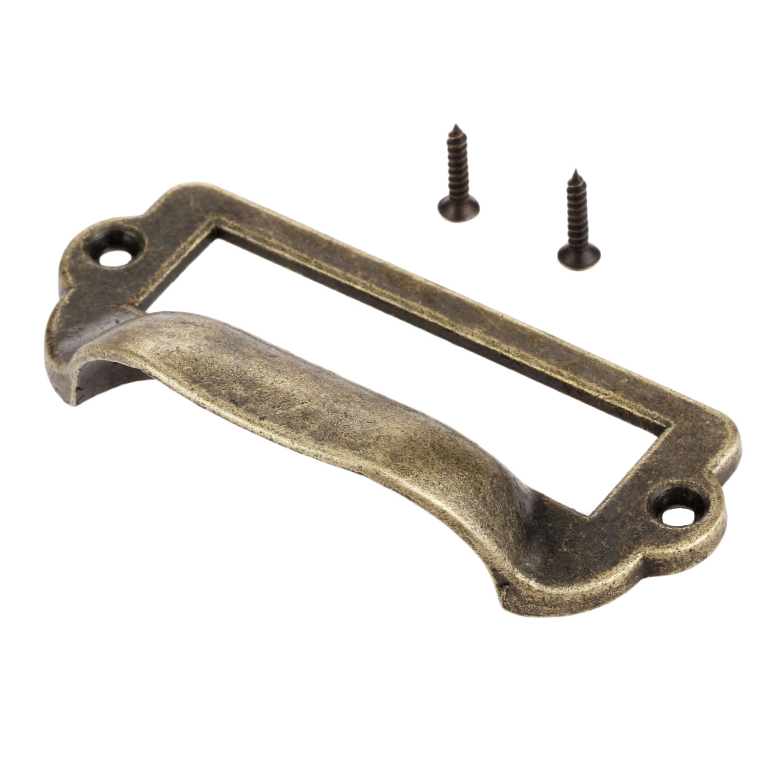 亜鉛合金アンティーク真鍮ラベル,82x40mm,ファイル名の - Furniture Hardware Names のレビューと価格
