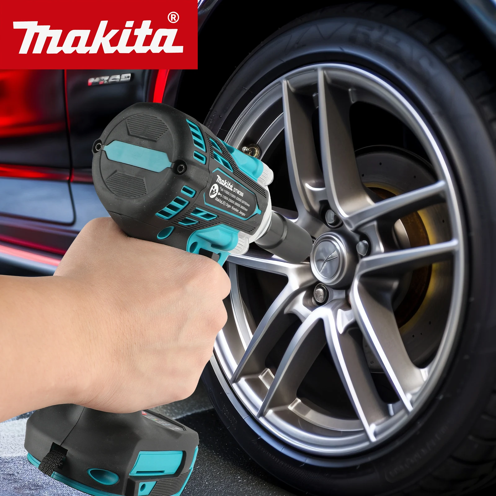 マキタ DTW300Z ブラシレスリチウムバッテリーインパク - Makita Drill Dtw300 のレビューと価格
