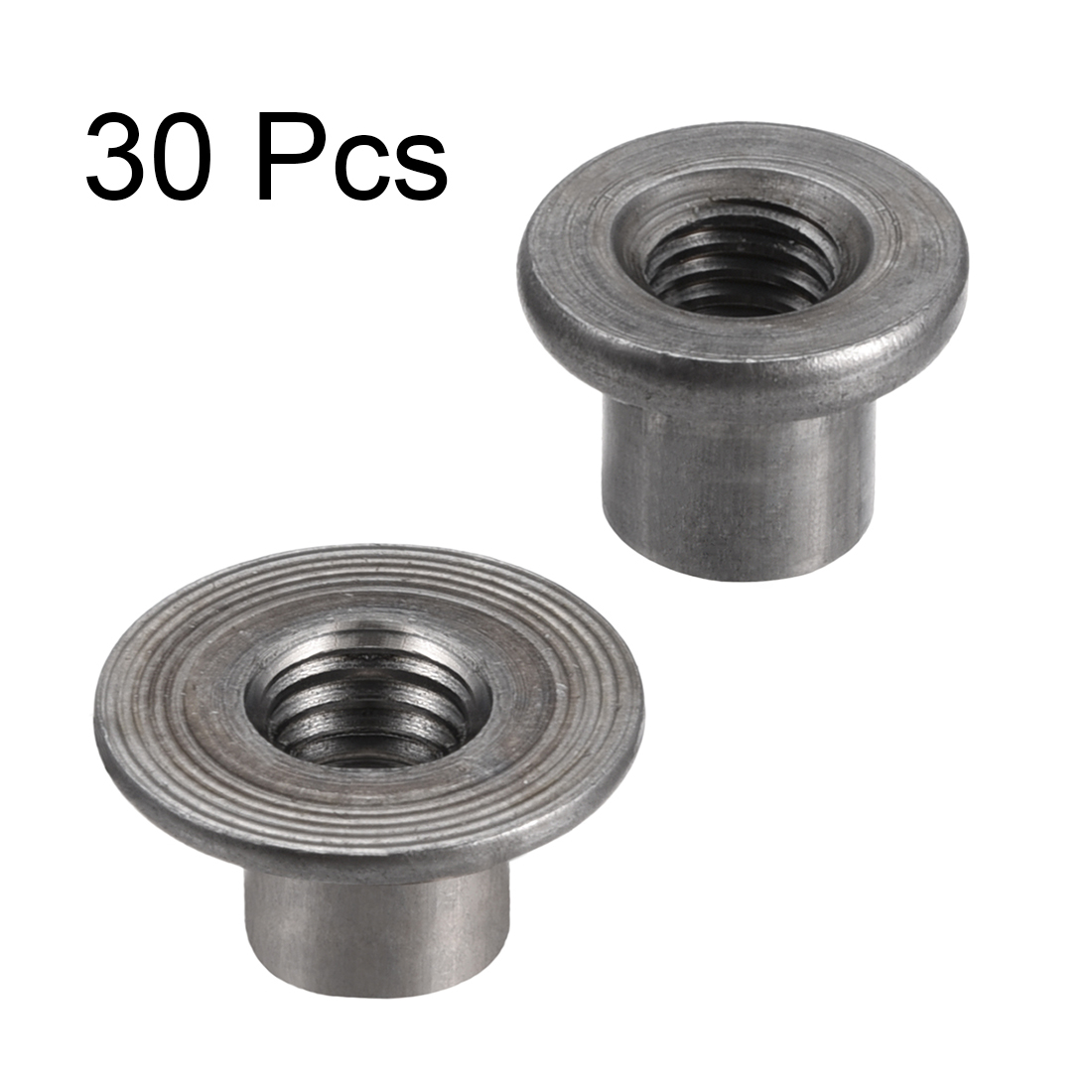 30個入り M8 M10 カーボンスチール製 丸型ベースねじ - Furniture Hardware Threaded Inserts のレビューと価格