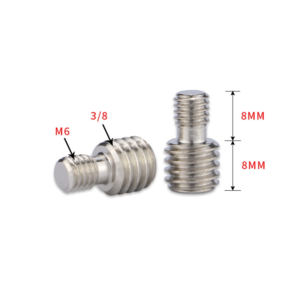 ユニバーサル M6 1/4 オス - 3/8 カメラ変換ネジ - Cam Lock Nut のレビューと価格