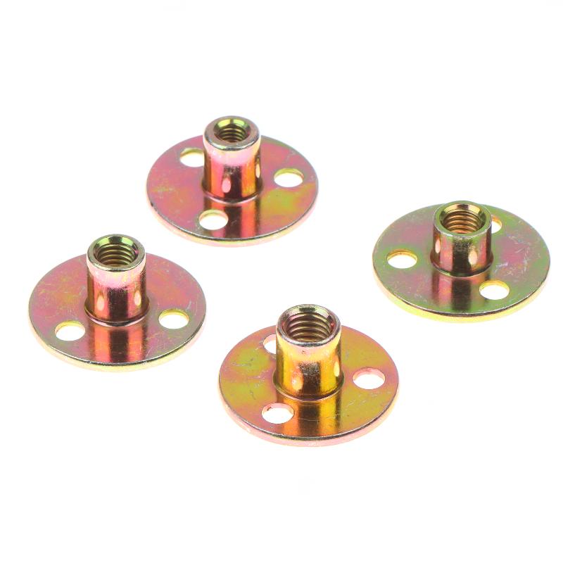 8/16個 M6 M8 M10 ブラッドホールTナット 炭素 - Furniture Hardware Threaded Inserts のレビューと価格