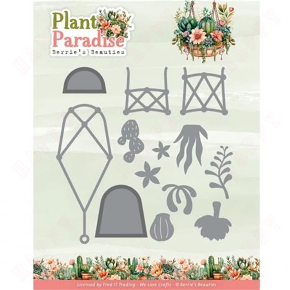 植物サボテンパラダイス金属クラフト切削ダイス DIY スクラ - Furniture Paradise & Hardware Ghaziabad のレビューと価格