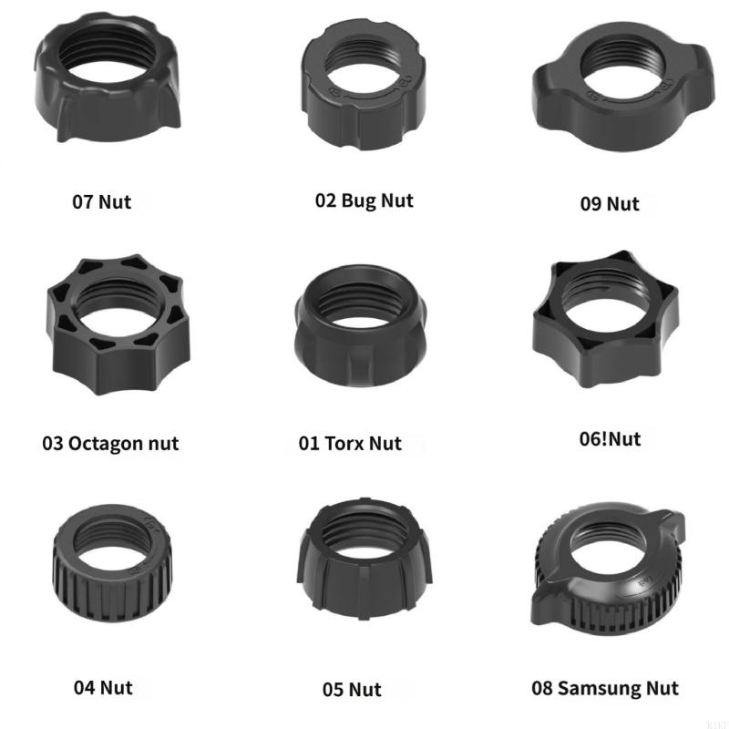 17 ミリメートルボールジョイント締め付けナットプラスチック - Cam Lock Nut のレビューと価格