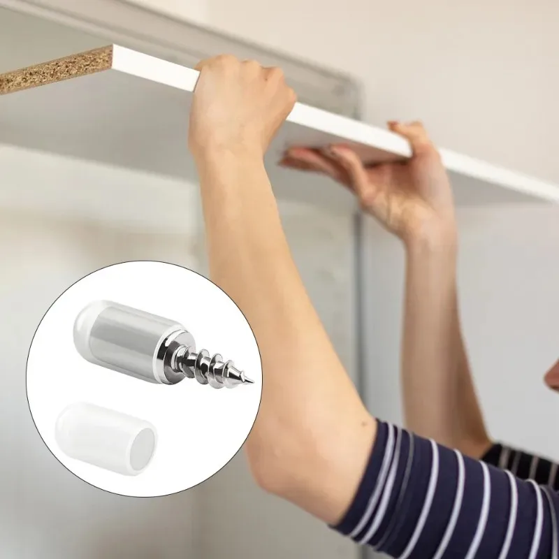 100/10個入りセルフタッピングネジ、棚板ホルダー、ワード - Shelf Peg Support のレビューと価格